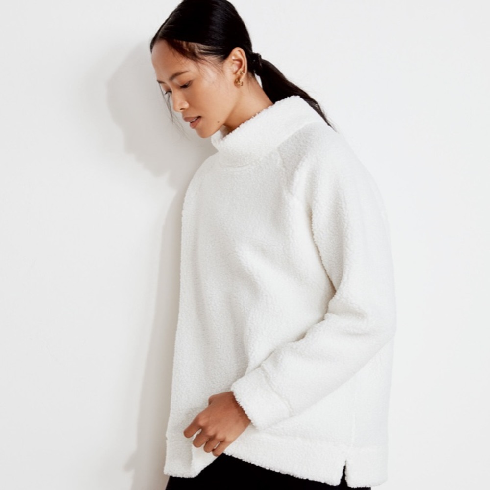 Haven Well Within Ivory Sherpa Funnel top- size small